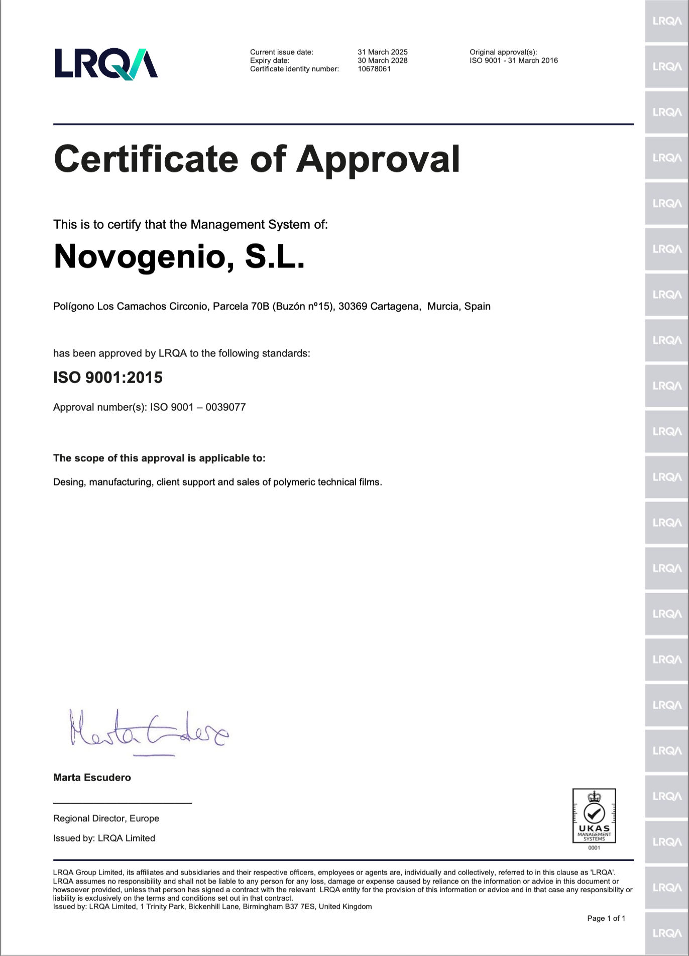 ISO 9001:2015 